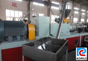Twin Screw pvc Free Foamed Board , Decoration Board Production Line / Plastic Board Making Machine