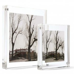 Clear Perspex 4x6'' Acrylic Magnetic Picture Frame