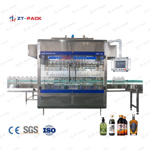China Edible Vinegar Soy Sauce Gravity Liquid Bottle Filling Machine Automatic wholesale