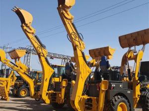 China Deluxe Configuration Backhoe Loader Of Heavy Duty Construction Machine wholesale