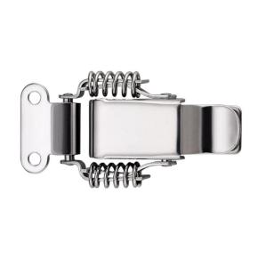 China Adjustable Metric Measurement Stainless Steel Spring Lever Tension Latch Toggle Clamp for Toolbox Latch Locking Mechanism wholesale
