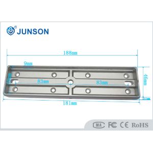 China 90° Open Electromagnetic Lock Sandblast Finishing Zinc Alloy Bracket wholesale