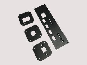 China CNC Machining Aluminum Parts Front Audio Panel With Milling ISO wholesale
