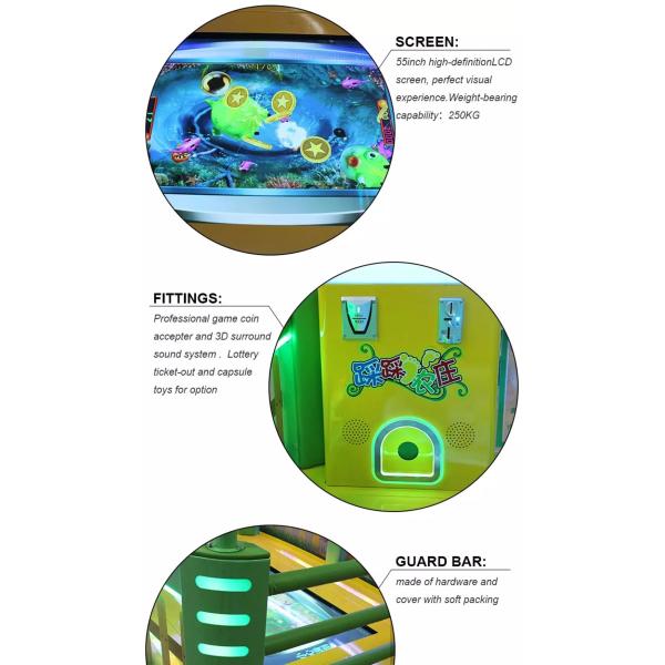 Kids Entertainment Indoor Amusement Game Machine Dance Step On Game Machine