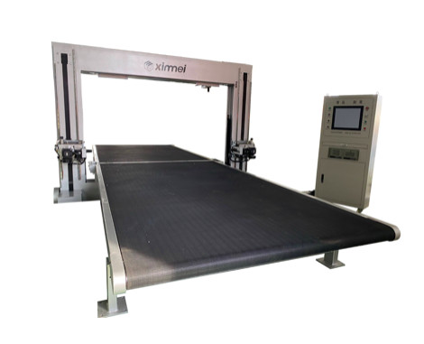 China Double Vibrating Foam Cutting Machine High Speed Knife Cutting Machine wholesale