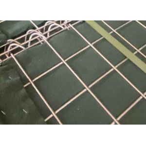 Hot Dipped Galvanized Military Sand Barrier 4mm Spiral Wire Mesh