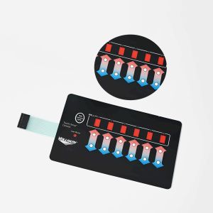 12V Durable LED Membrane Switch IP67 Rated Dustproof Waterproof