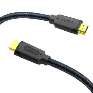 China Gold Plated Connectors Premium HDMI Cable Velcro Ties 48Gbps For 4K 60Fps Apple TV wholesale