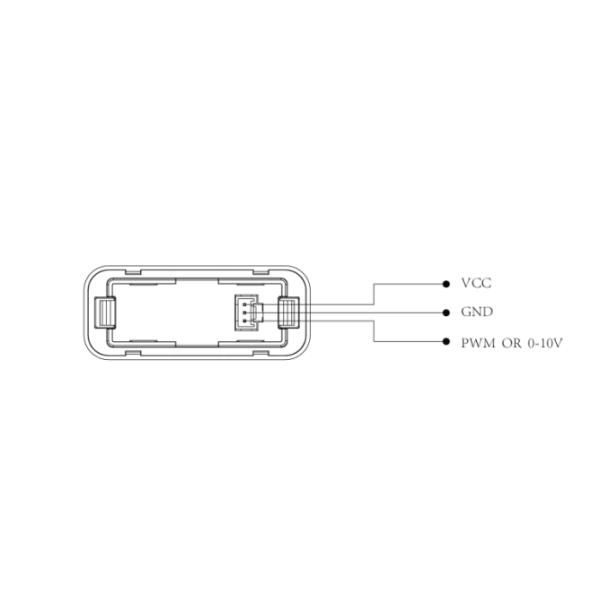 12Vdc Microwave Dimmable Sensor With Daylight Harvesting Function For Panel Light And Linear Light