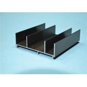 Buy cheap Custom Extruded Aluminum Shapes 6063 T5 , Bronze Anodised Aluminium Profiles from wholesalers
