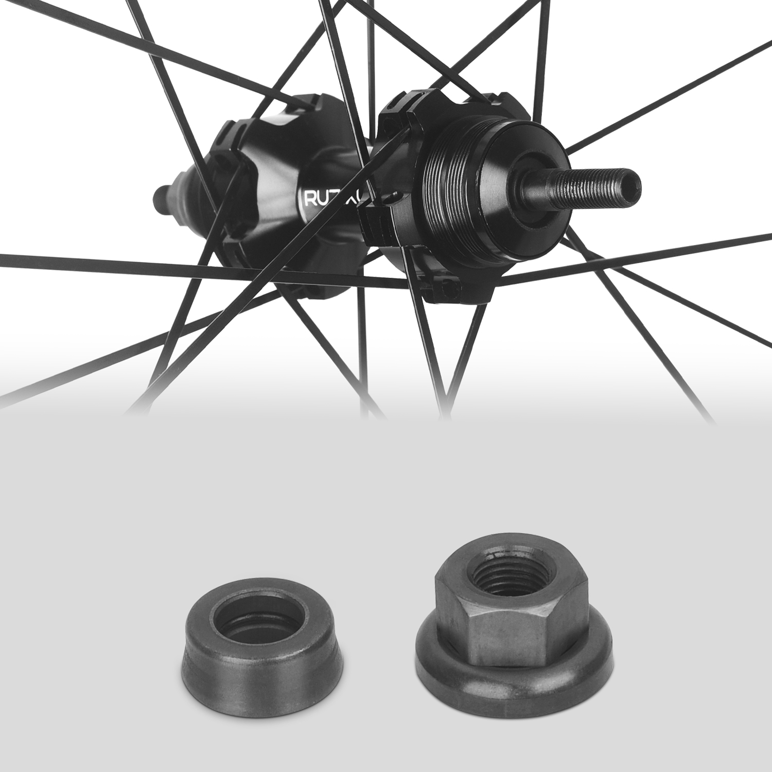 Dead Flight Single Speed Bike Wheelset 50mm Frame Fixed Tooth Clincher Rim