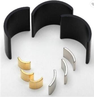 Large Arc Samarium Cobalt SmCo Magnet High Heat, Flexible Coupling Arc Magnets