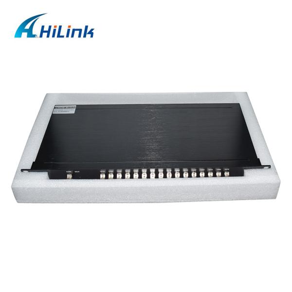 Standard Size 1U 19" Rack 16CH Passive CWDM Module 1270-1610nm CWDM Mux Demux