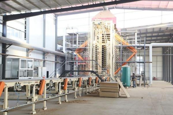 Quality Hardboard High Density Fiber Board HDF Production Line 2440*1220mm for sale