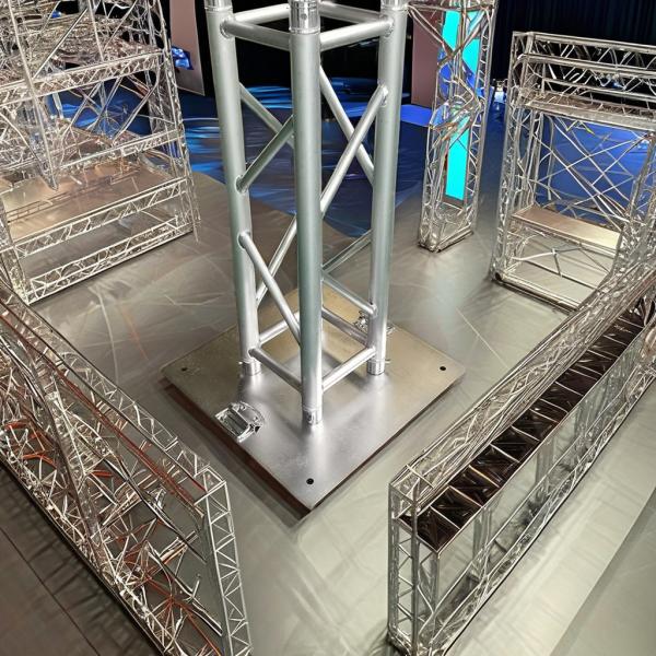10ft Aluminum Alloy Truss , Portable DJ Truss Totem For Stage Events