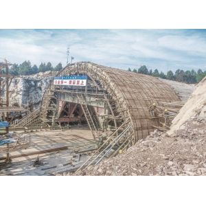 Hydraulic Tunnel Formwork System Convenient Operation Easy Maintenance
