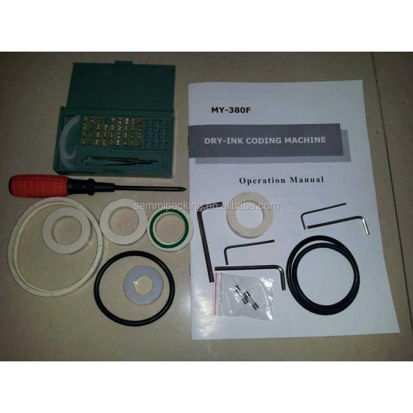 MY-380F High-Speed Automatic Ink Roll Coder Machine for Date/Batch/Lot Number Printing on Labels, Plastic Bags & Film Packaging