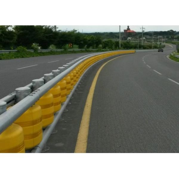 KSI Type Highway Anti - Collision Safety Rolling Barrier / Safety Rolling Guardrail