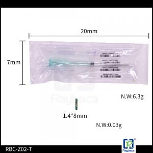 China Safe Bio - Glass Dog Microchip Syringe 1.4 * 8mm Size For Pet 8.5g Weight wholesale