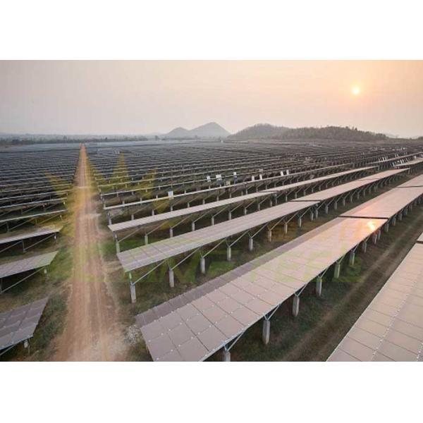 China 12 Years Life Ground Mount Solar Racking Anodizing 12um wholesale