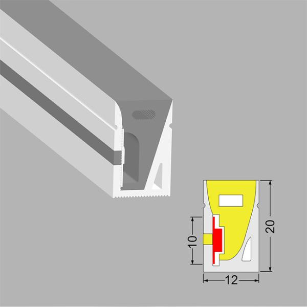 Side View IP65 Waterproof Neon Lights 12*20mm Outdoor Silicone Flexible LED Neon Tube