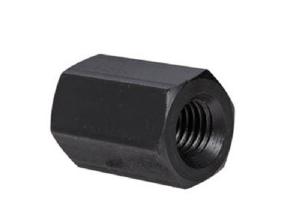 China Black Zinc Plated Hexagon Lock Nut , Carbon Steel Hexagon Coupling Nuts wholesale