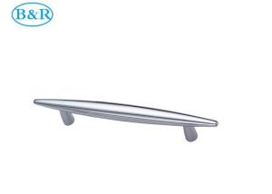 China Chrome Aluminum Cabinet Handle B008 / Aluminum Pull Handles Customized Acceptable on sale