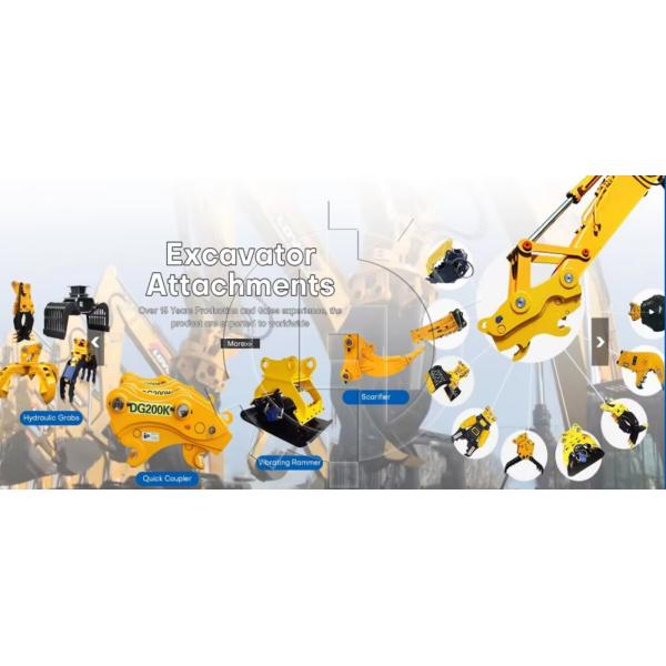 CATE 13-70 Ton Heavy Excavator Spare Part Electric Holding Grapple For 313D 313D2GC 315D 336GC 336E 318D 374 345D2 390FL