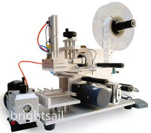 50 Times Per Min Semi Automatic Square Bottle Labelling Machine