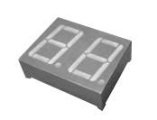 Quality 7 Segment Multi Segment LED Display 0.56 Inch Dual Digits For Indoor for sale