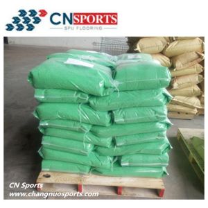 IAAF Green EPDM Rubber Crumb For Athletic Running Track