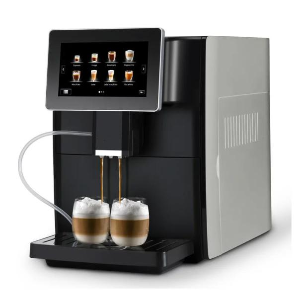 Quality Commercial Automatic Coffee Maker Machine Stainless Steel Coffee Maker 1200W for sale