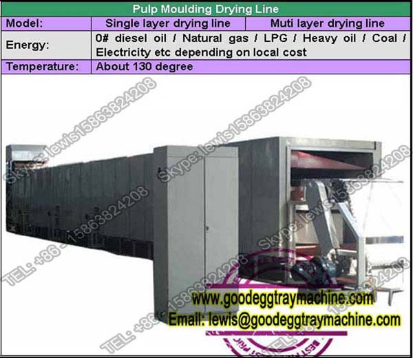 Egg Tray Drying Line