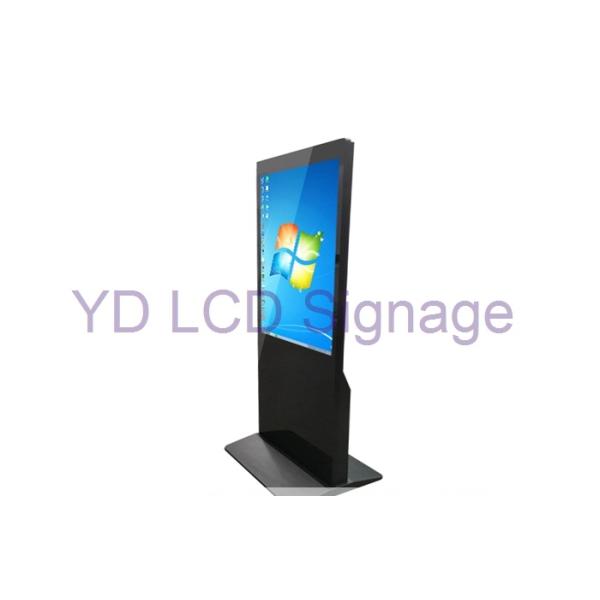 43 Inch Digital Media Signage , Touch Screen Information Kiosk With LED Backlight
