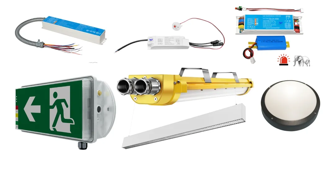 Factory Price LED Emergency Ballast 3-Hour Backup Driver Compatible with Downlights Triproof Light High Bays Tube Lights Flood Lights