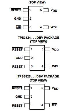 TPS3823-33DBVR digital integrated circuits PROCESSOR SUPERVISORY CIRCUITS