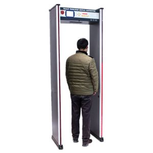China 18 Zones IP65 Walk Through Metal Detector with 5.7 Inch LCD Display on sale