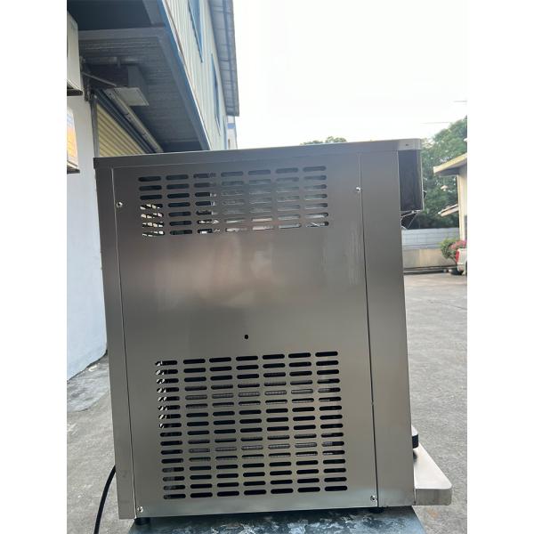 R410a R134A Refrigerant Soft Serve Ice Cream Machine 5 Flavors Commercial Maker English Operating Language