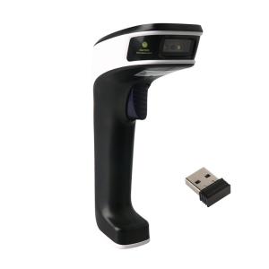1D 2D QR Code Wireless Barcode Scanner for Inventory Management Scan Mode Auto Sense