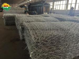 China 3*1*1m Gabion Wire Mesh Cages For Prevent Water And Soil Erosion on sale