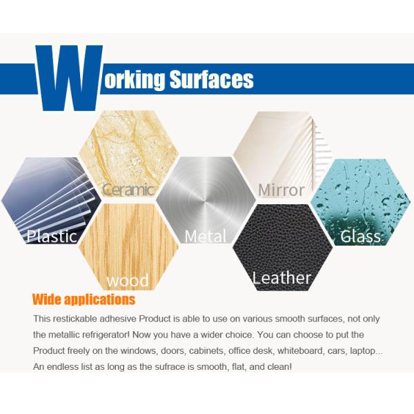 Product working surfaces
