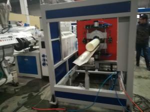 China Single Screw Plastic 110mm PE Pipe Extrusion Line on sale