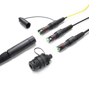 China Hoptic Assemblies  Fiber Patch Cord 55dB With Corning Optitap Jumpers wholesale
