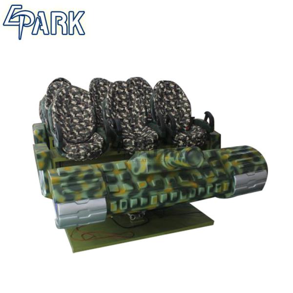 Quality Amusement Ride Virtual Reality Simulator 9D Electric Motion Cinema Tank 6 Seats for sale