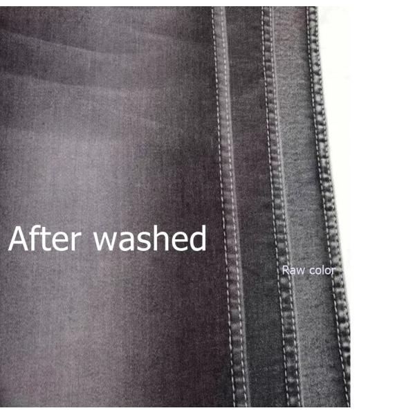 Colorful denim fabric Tencel cotton 9OZ color wash-free denim