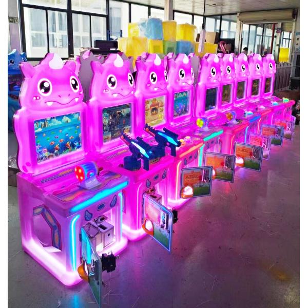 Amusement Machine Entertainment Equipment Baby Dragon Children Coin Operated Game Machine For Game City