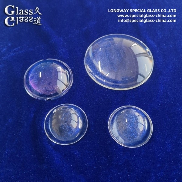 Optical Grade Pyrex Glass Plano Aspheric Lens For Led Lighting Applications