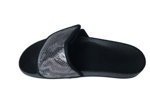 China Men Fashion Summer House Slippers Black Color TPR / PE / EVA Material wholesale