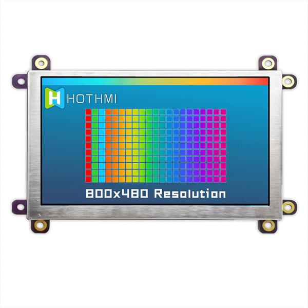 5 Inch 800x480 High Brightness TFT LCD Display Module For Raspberry Pi