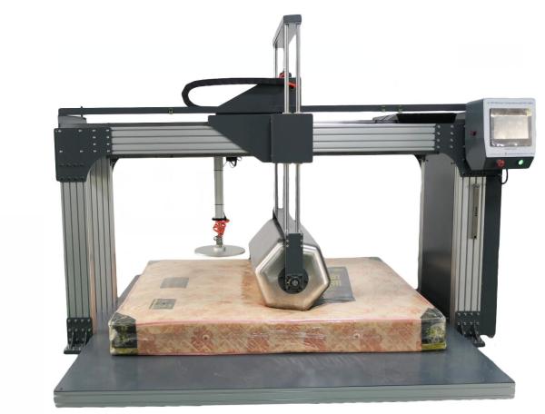Quality ASTM F1566-99 Mattress Hardness and Edge Durability Testing Machine With Sevro Motor for sale